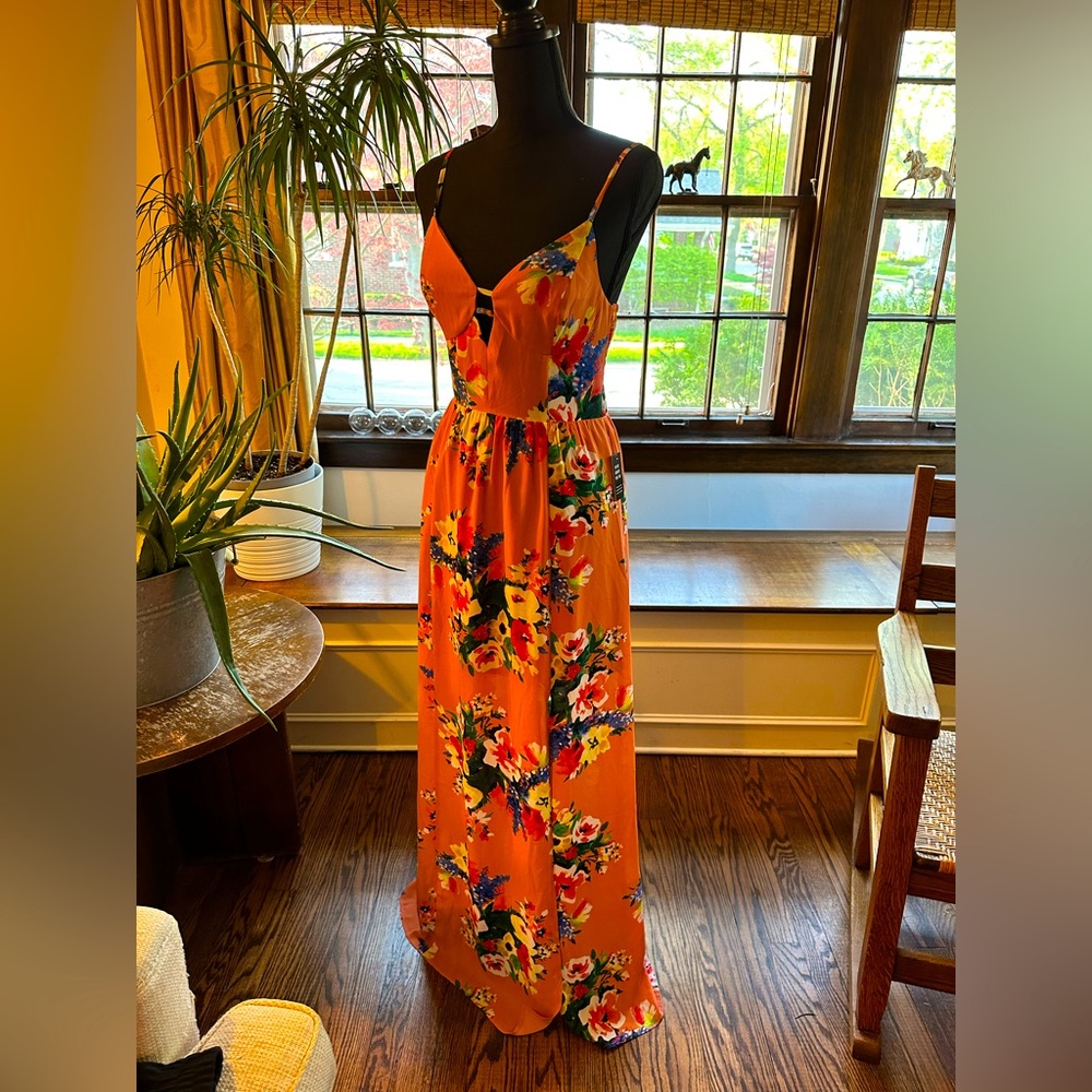 Express Corset Maxi Dress